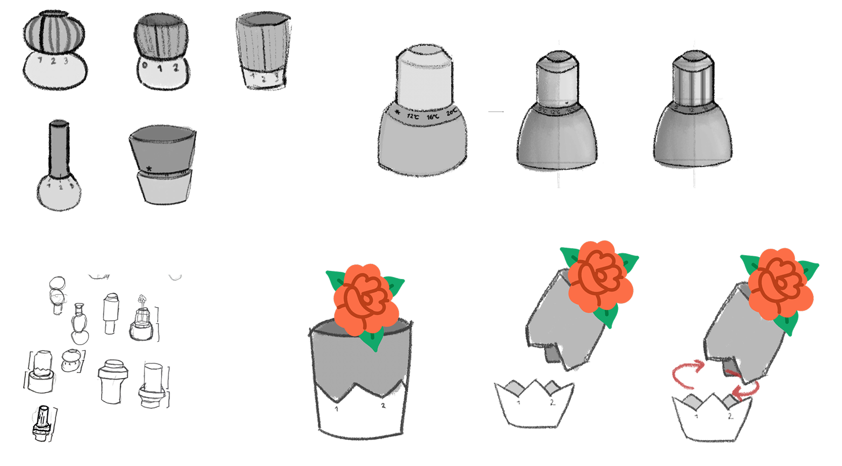 Designprozess der Donald Vase - Von der ersten Skizze bis zum finalen Produkt